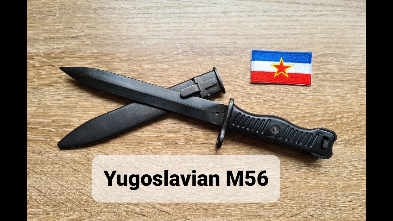 Yoguslavian MP40 bayonet, the M56