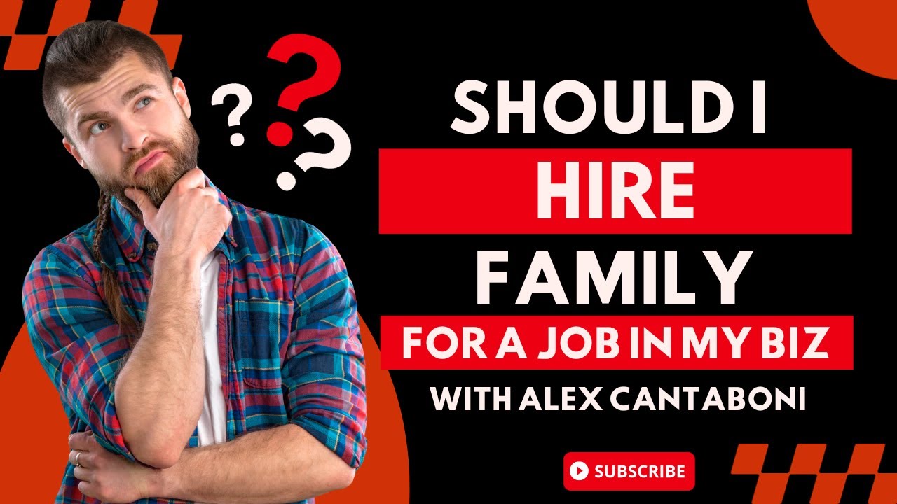 Why You Shouldn't Hire Family In Your Biz with Alex Cantaboni SafePro Pest Control