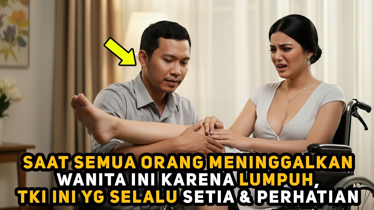 Semua Menyerah Pada Wanita Lumpuh Ini, Hanya TKI Ini Yang Bertahan