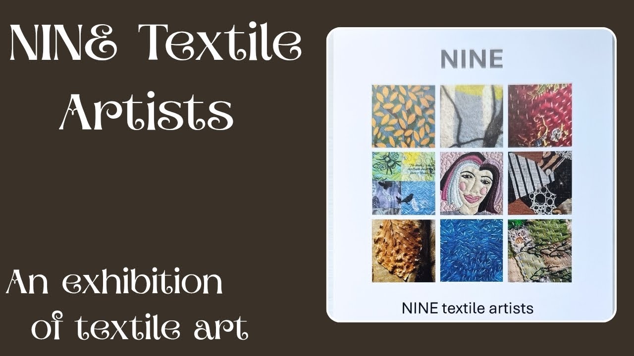 Textile art exhibition in the Three Storeys Gallery 
