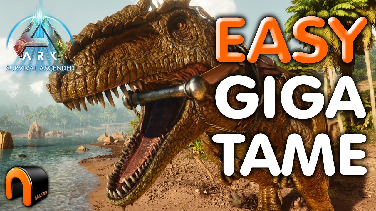 EASY SOLO GIGA TAMING! Ark Survival Ascended