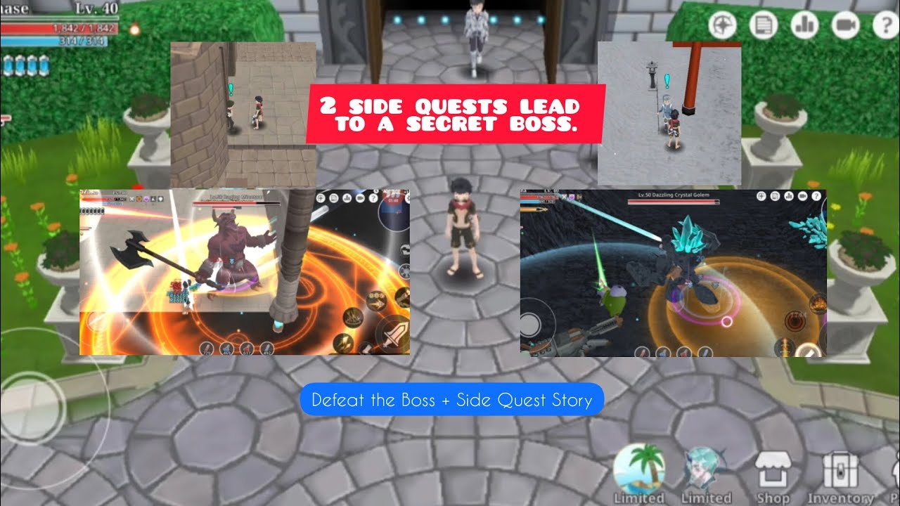 2 side quests lead to a secret boss | Epic Conquest 2