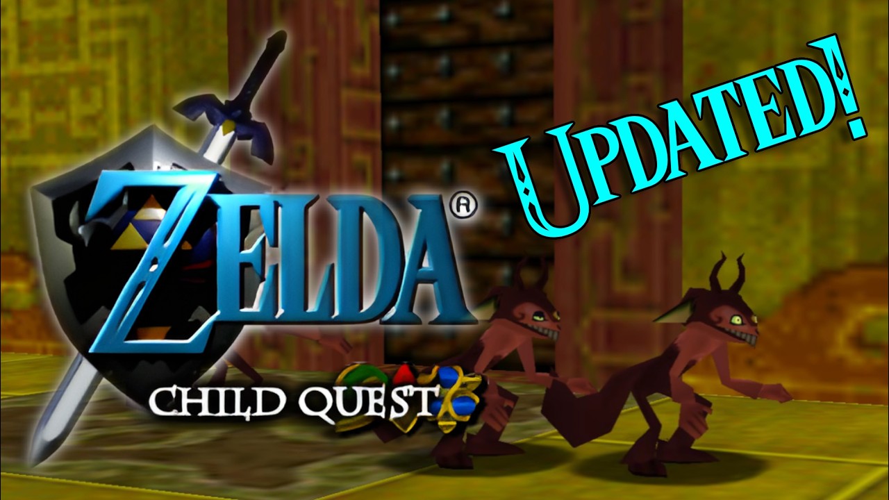 Zelda64: Child Quest UPDATED 0.4.0 (Part 1); Ocarina of Time Romhack/Mod
