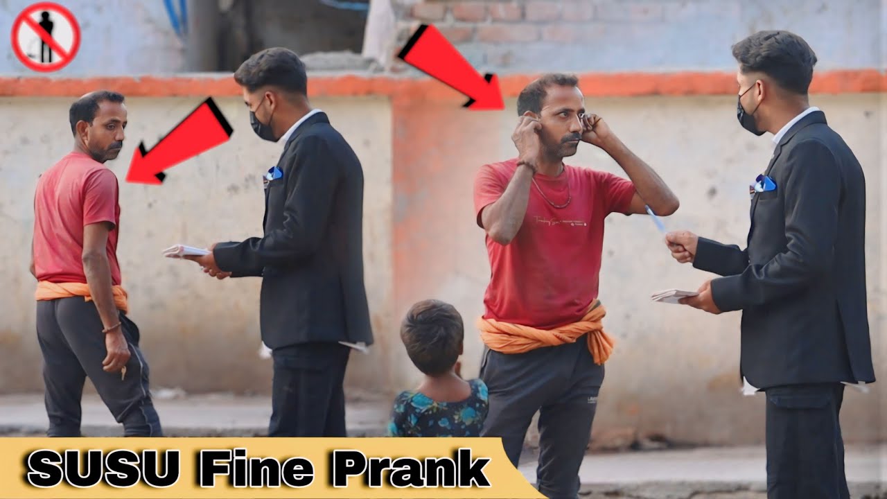 Susu fine prank 😝 | prank video | popper vishal