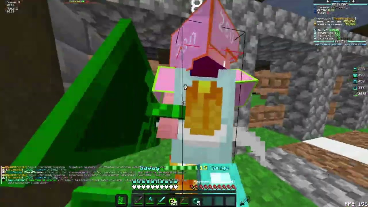 LuneCraft Kill Montage 2 (Lilthug Ve AntiMark İçin)  
