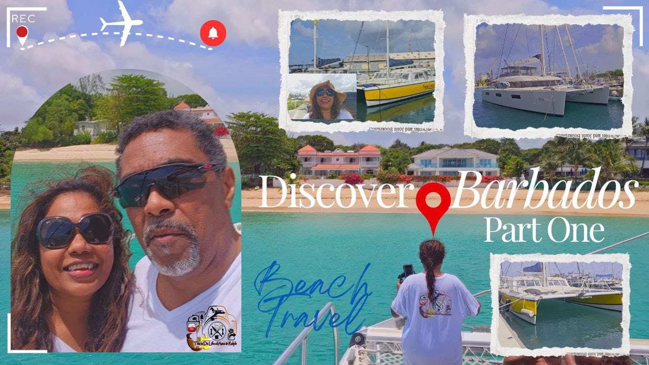Caught us on vacation in Barbados.