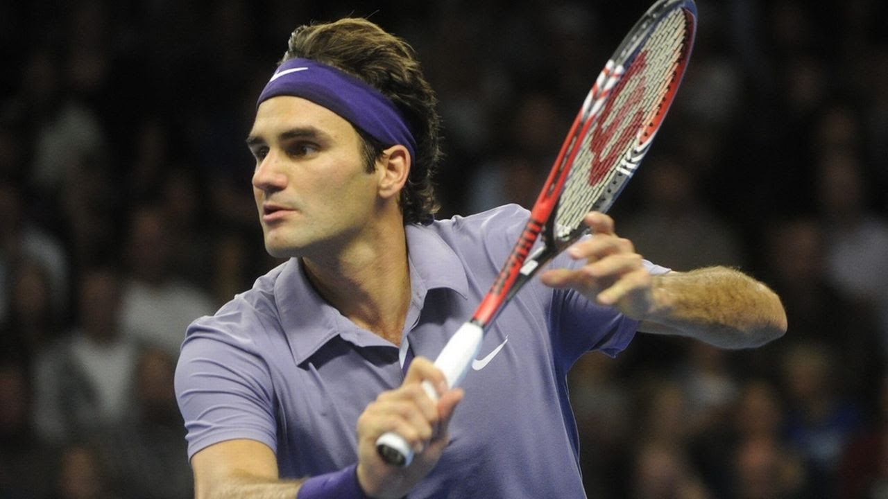 Stockholm 2010 R2 - R.Federer vs T.Dent Highlights