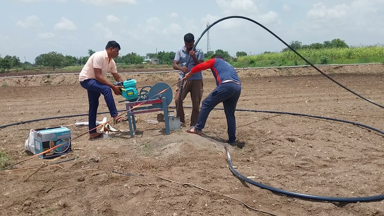 Borewell Pump Lifting Machine Mo +91 9623931796 7066378870