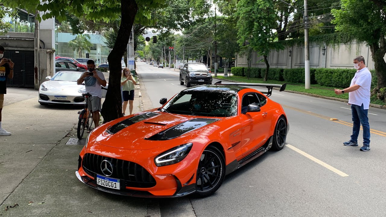 NOVIDADE!!! AMG GT Black Series Rodando pela Av Europa *João Vilkas*