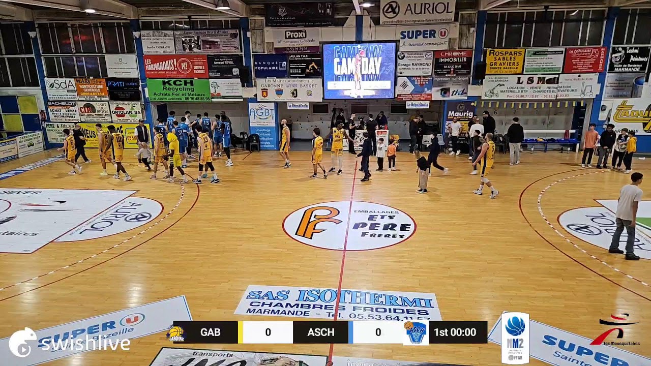 NM2 : Championnat J19
GAB VS ASCH