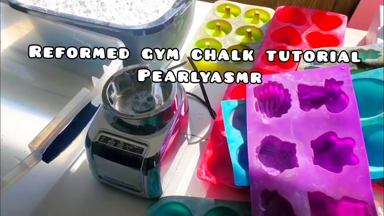 HOW TO REFORM GYM CHALK-TUTORIAL-PEARLYASMR
