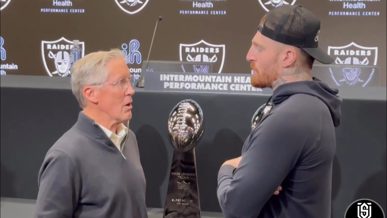 PETE CARROLL TELLS MAXX CROSBY: 
