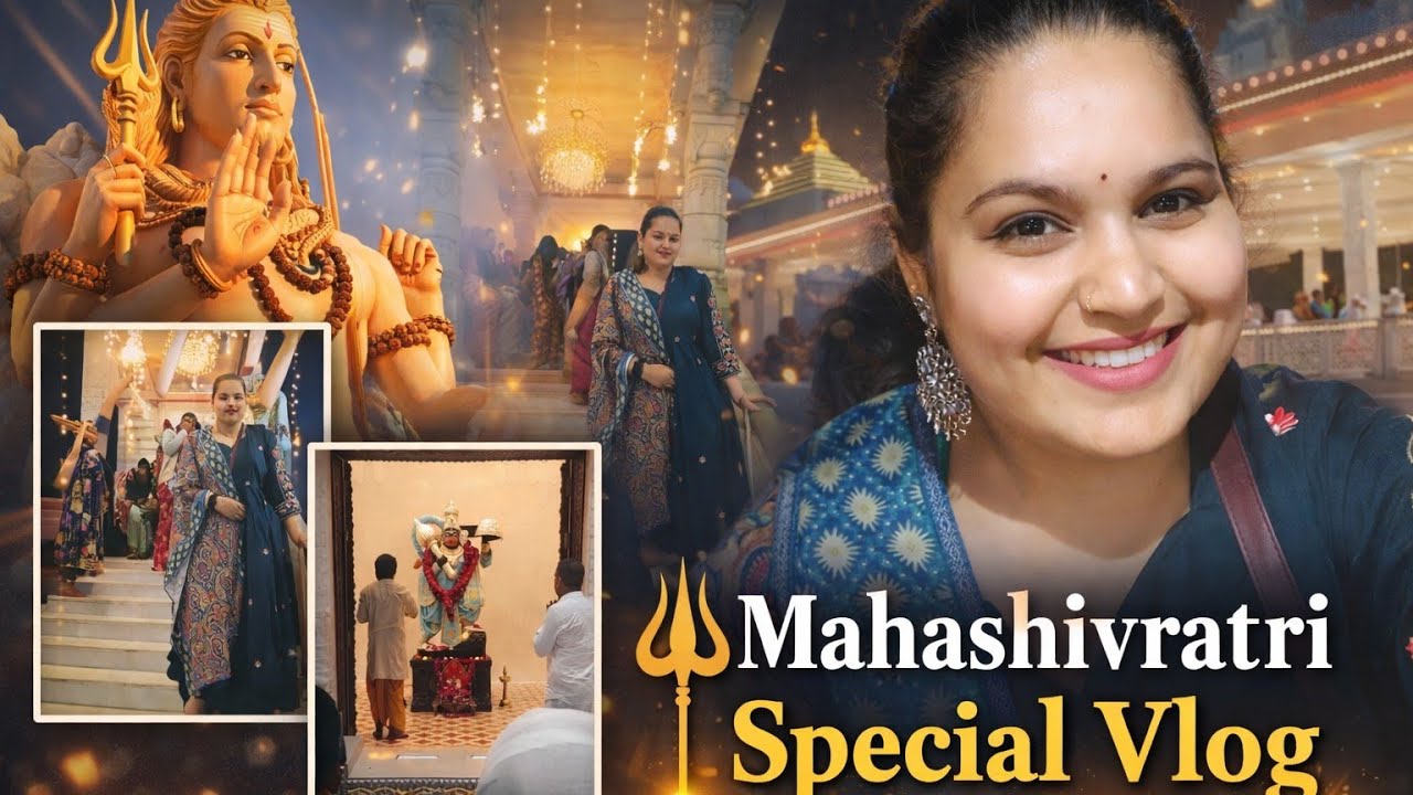 Mahashivratri Special Vlog 🙏 | Mandir Darshan | Shiv Bhakti Vibes