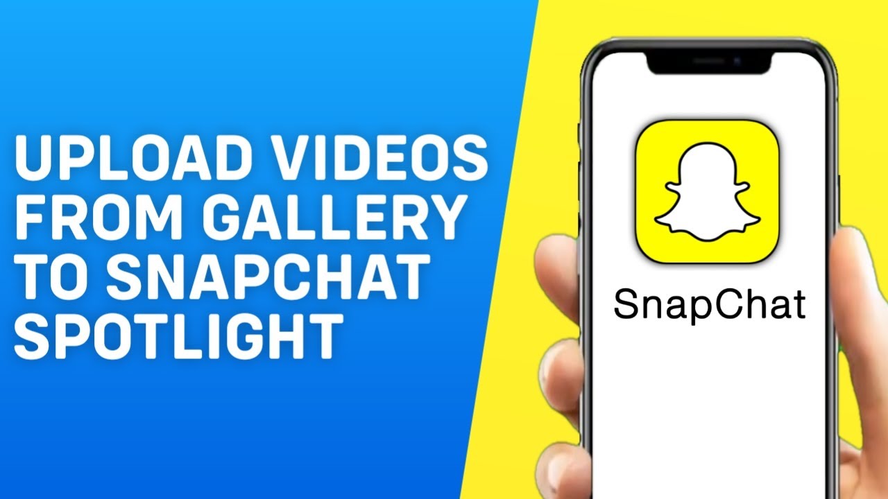 How to Upload Videos From Gallery to Snapchat Spotlight iPhone / Android 2026