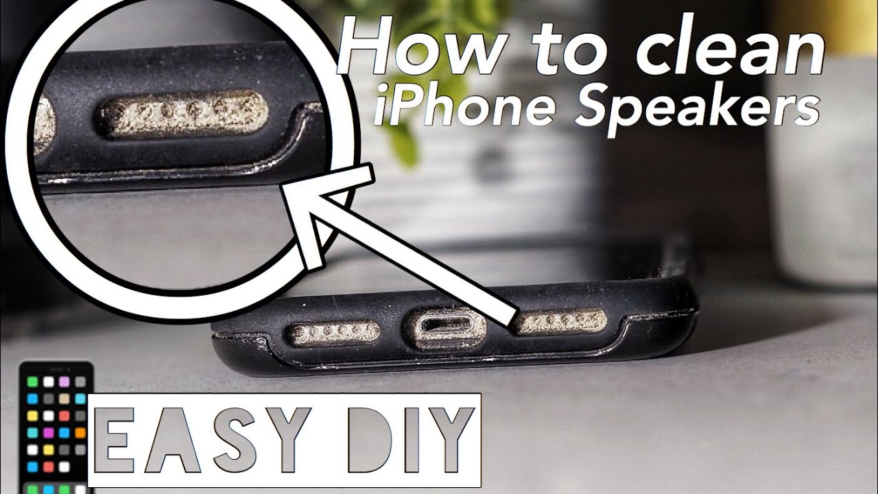 How to Clean Iphone Speakers / Phone Speakers