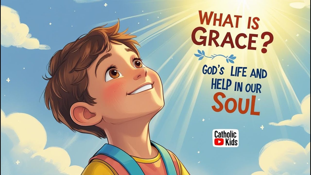 What Is Grace? | God’s Life and Help in Us (Catholic Kids Lesson)
