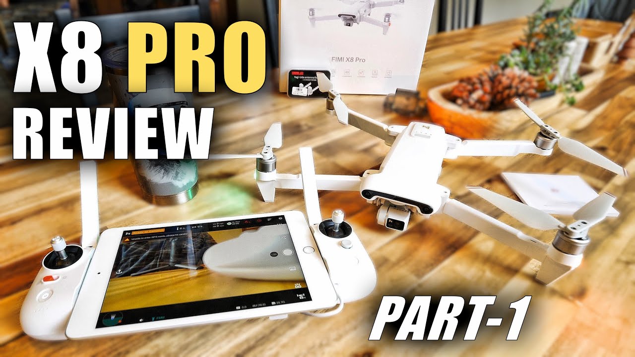 Fimi X8 Pro Drone Review - Part 1 - Unboxing, Setup, Updating & Comparison