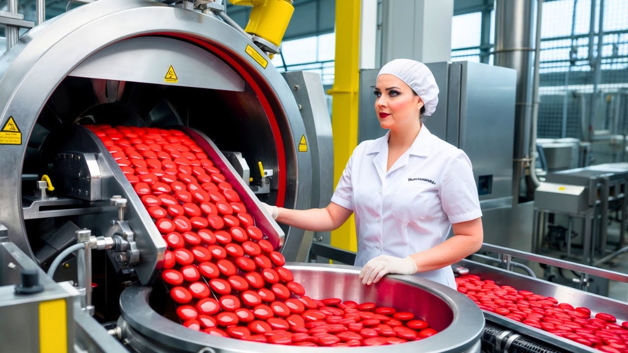 Как производится сыр BABYBEL | Внутри завода