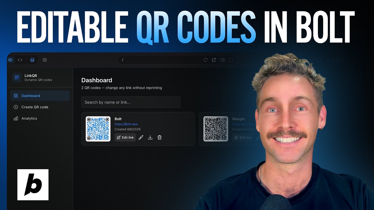 How to Build a Dynamic QR Code Generator in Bolt.new