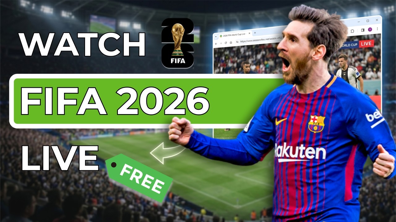 How to Watch FIFA World Cup 2026 Live | Free Streaming Anywhere