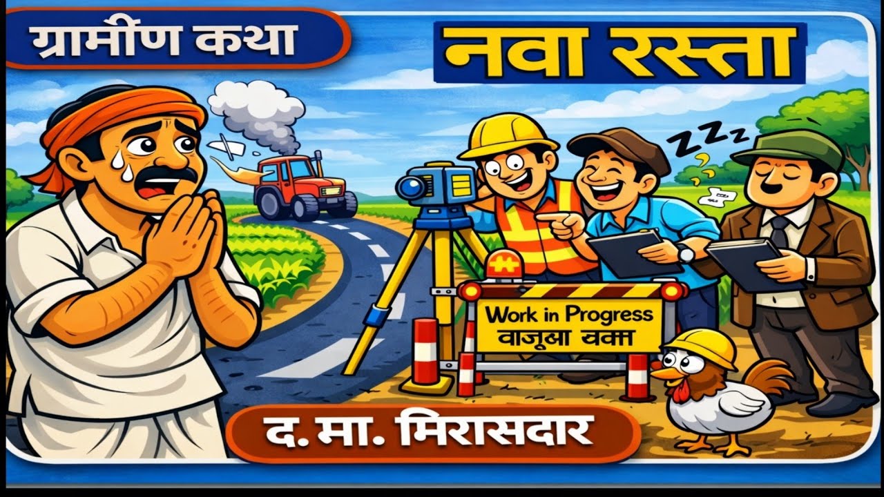 नवा रस्ता / द. मा. मिरासदार / ग्रामीण कथा / Nava Rasta / Mirasdar / Gramin katha