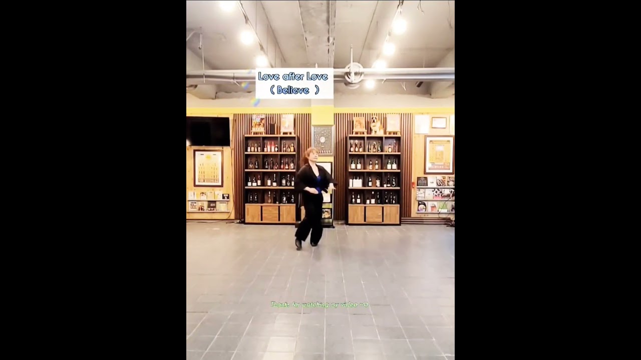 Love after Love linedance/ Believe/ High Improver/ Jonas Dahlgren(Sweden) #러브에프터러브#빌리브#초중급#진주라인댄스
