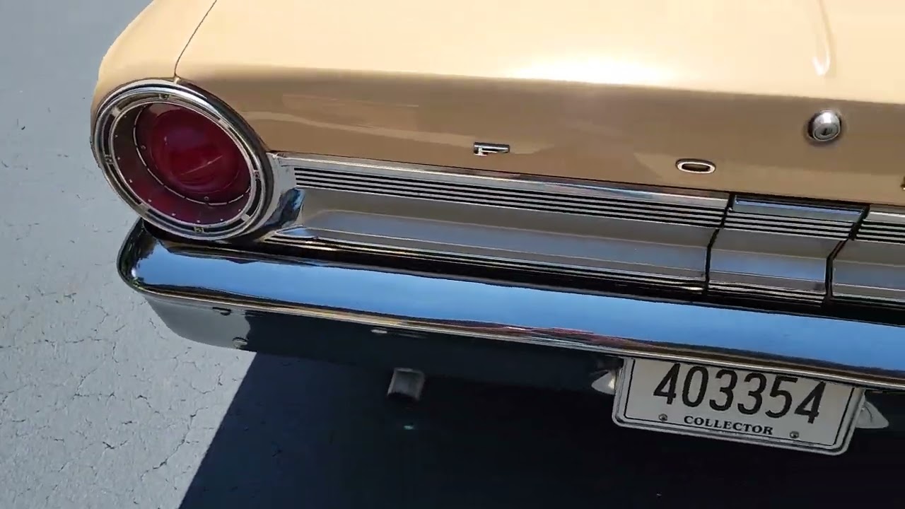 SOLD! 64 Fairlane 500 Sport Coupe - 289 Special - Cruise-O-Matic - Crager Wheels - Dual Exhaust - AC