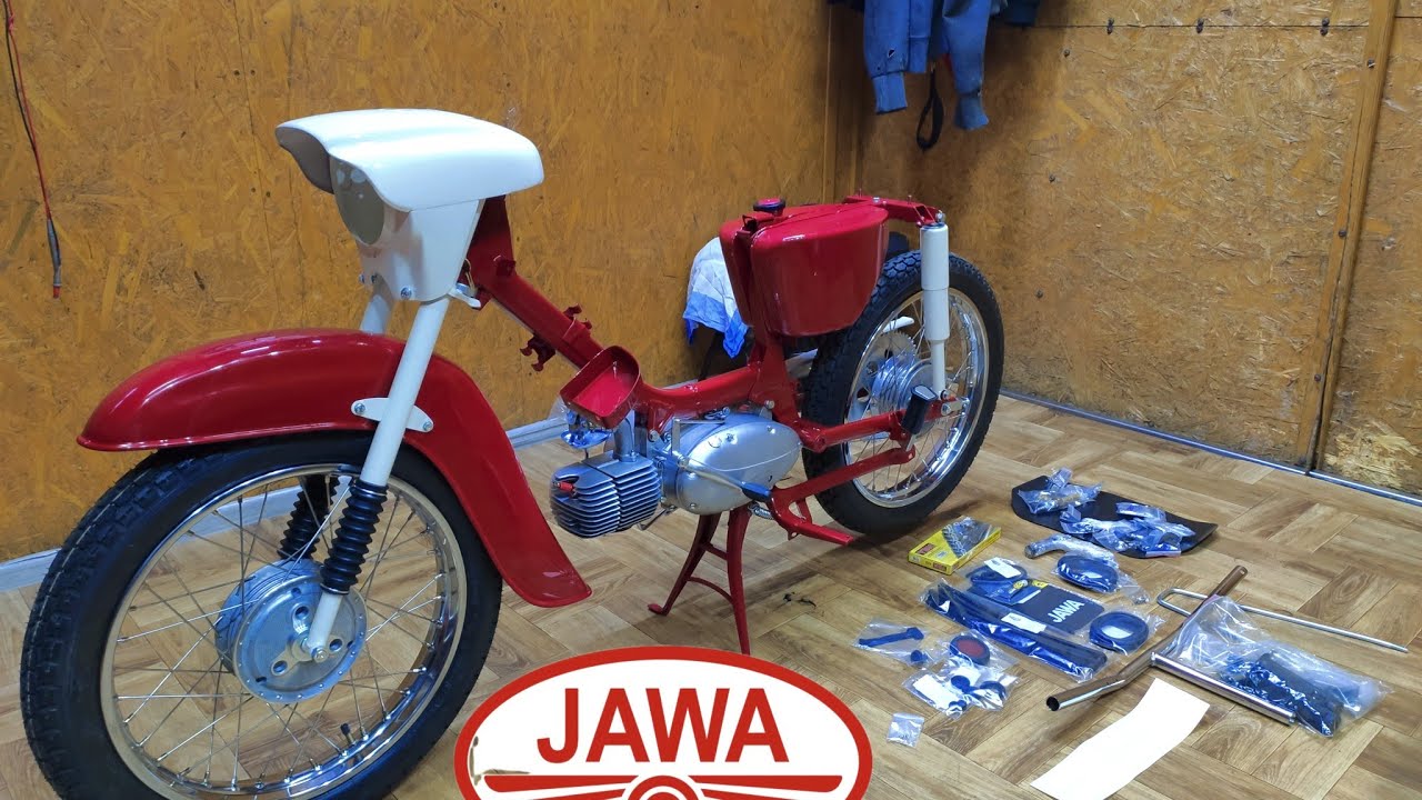 Jawa 50 Kaczka: „Jak chińskie części mogą ożywić czechosłowacki klasyk”