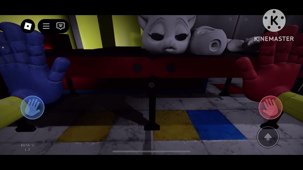 Jugando el Poppy playtime del Roblox (Raptor)