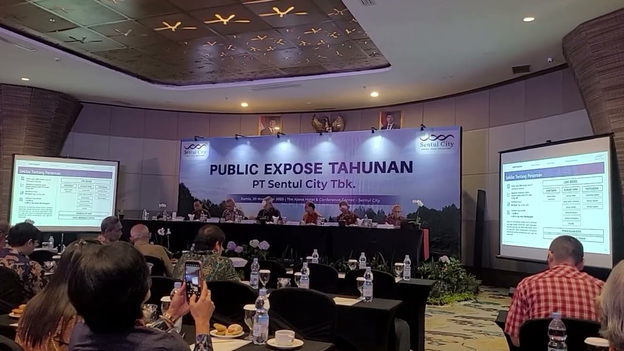 Public Expose Saham BKSL Part1, 20Nov2025, The Alana Hotel-SentulCity   #saham #bksl #turnaround 