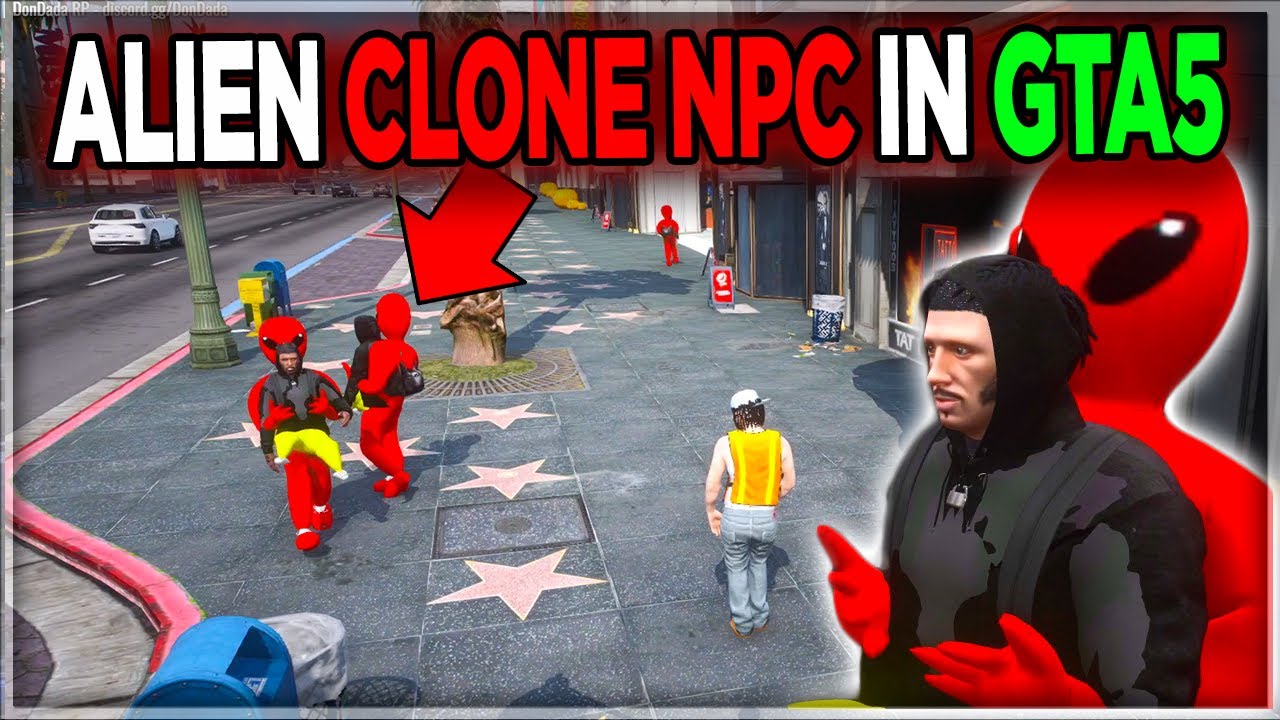 Trolling Players by Cloning Them in GTA 5 | DonDada RP