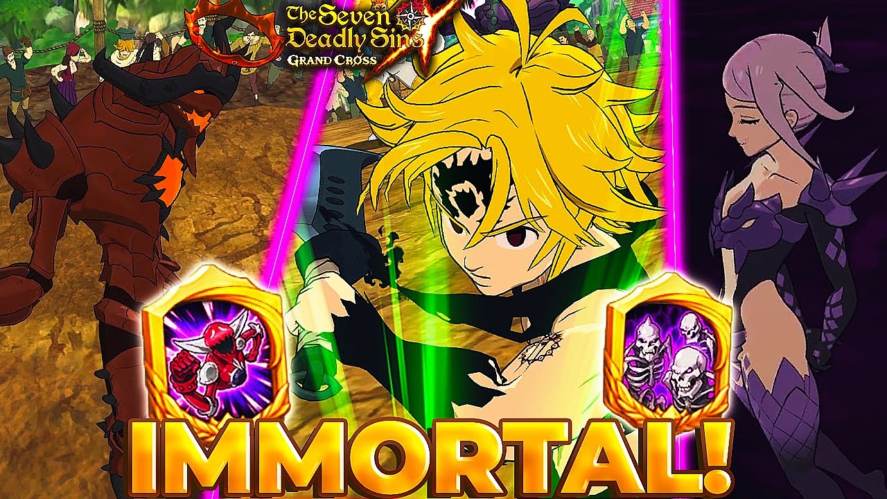 THE IMMORTAL ASSAULT MELIODAS TEAM!! GALAND + MELASCULA COMBO IS CRAZY! | 7ds: Grand Cross