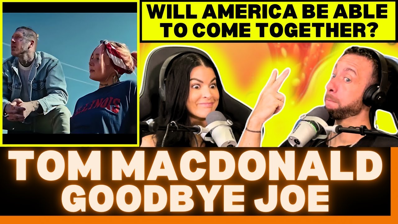 WE WERE EXPECTING A DISS RECORD! First Time Hearing Tom MacDonald & Nova - Goodbye Joe Reaction!