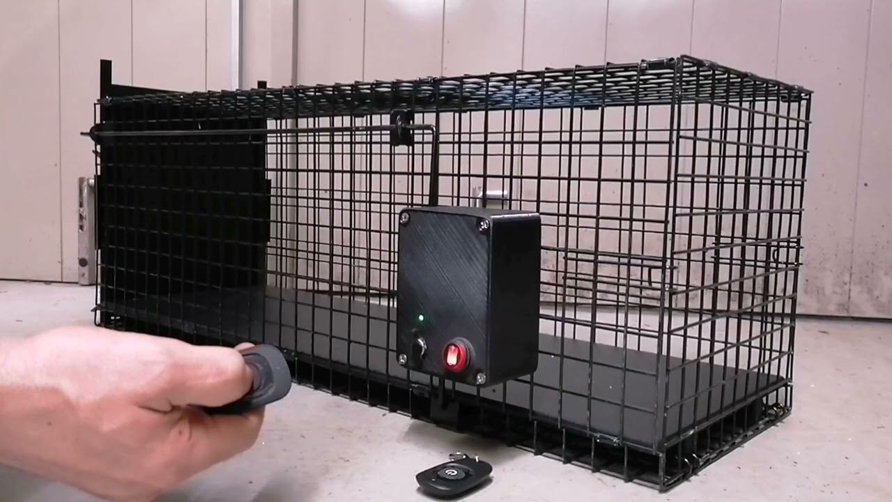 Katten vangkooi 2.0 gebruiksaanwijzing.