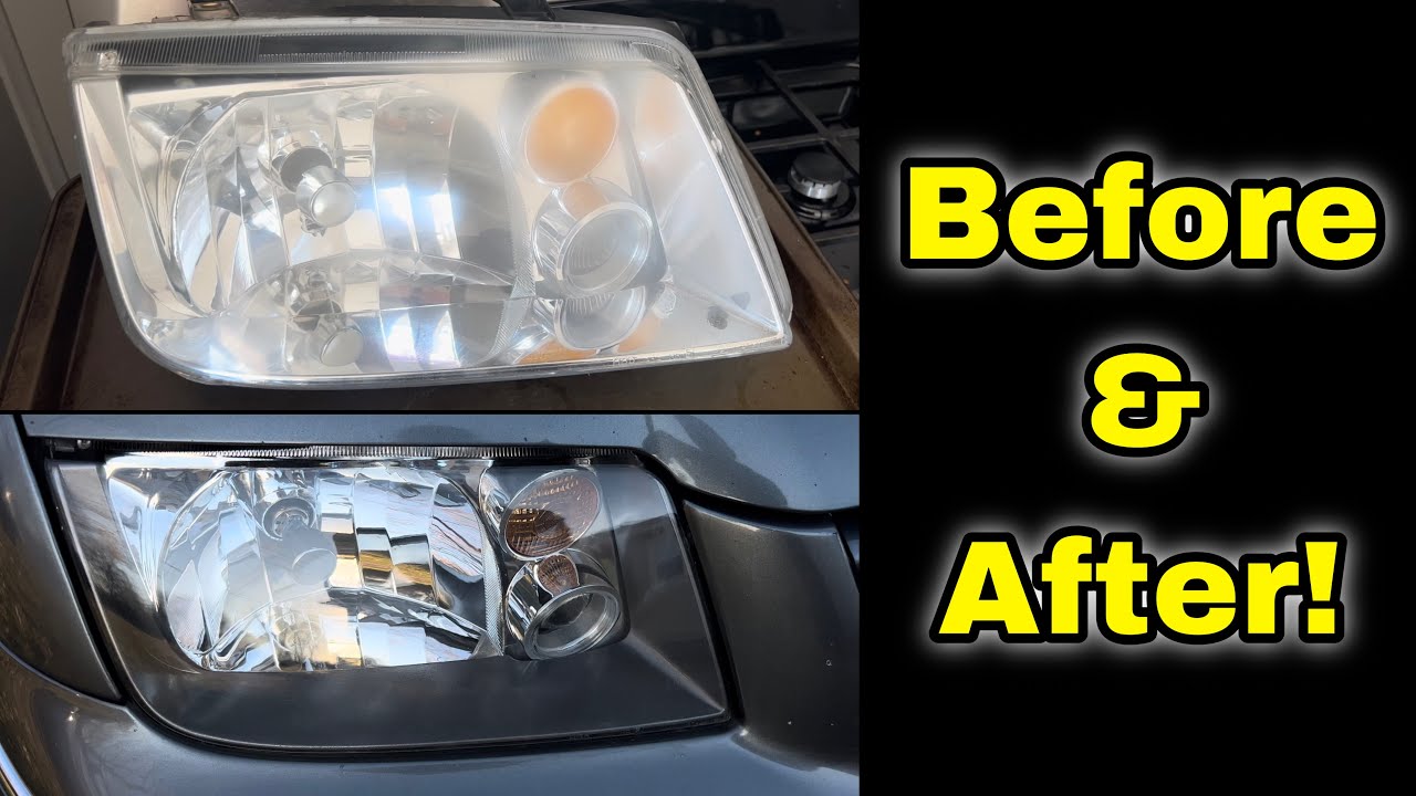 Mk4 Jetta GLI Headlight Restoration