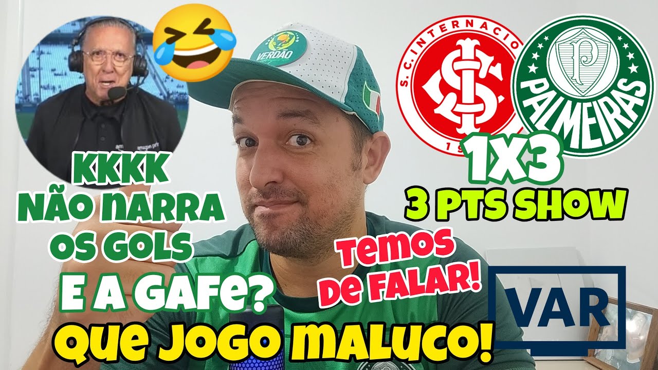 😂❗EEEH GALVÃO! INT 1X3 PAL - RESULTADO IMPORTANTE MAS NÃO FOI MOLE, E O QUE PODEMOS FALAR AGORA JÁ!