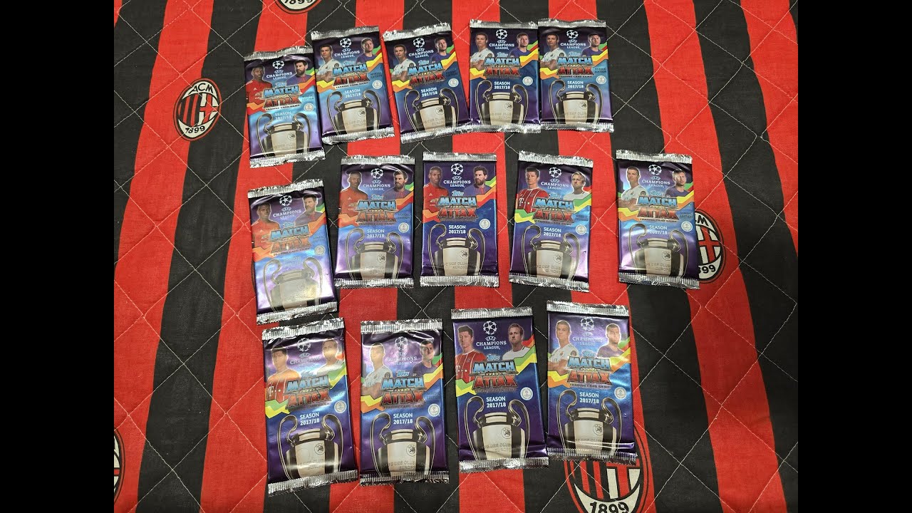 POWRÓT DO PRZESZŁOŚCI - TOPPS MATCH ATTAX 17/18 - MECZ PAULINKA vs ŁUKASZ M. - KTO WYGRAŁ POJEDYNEK?