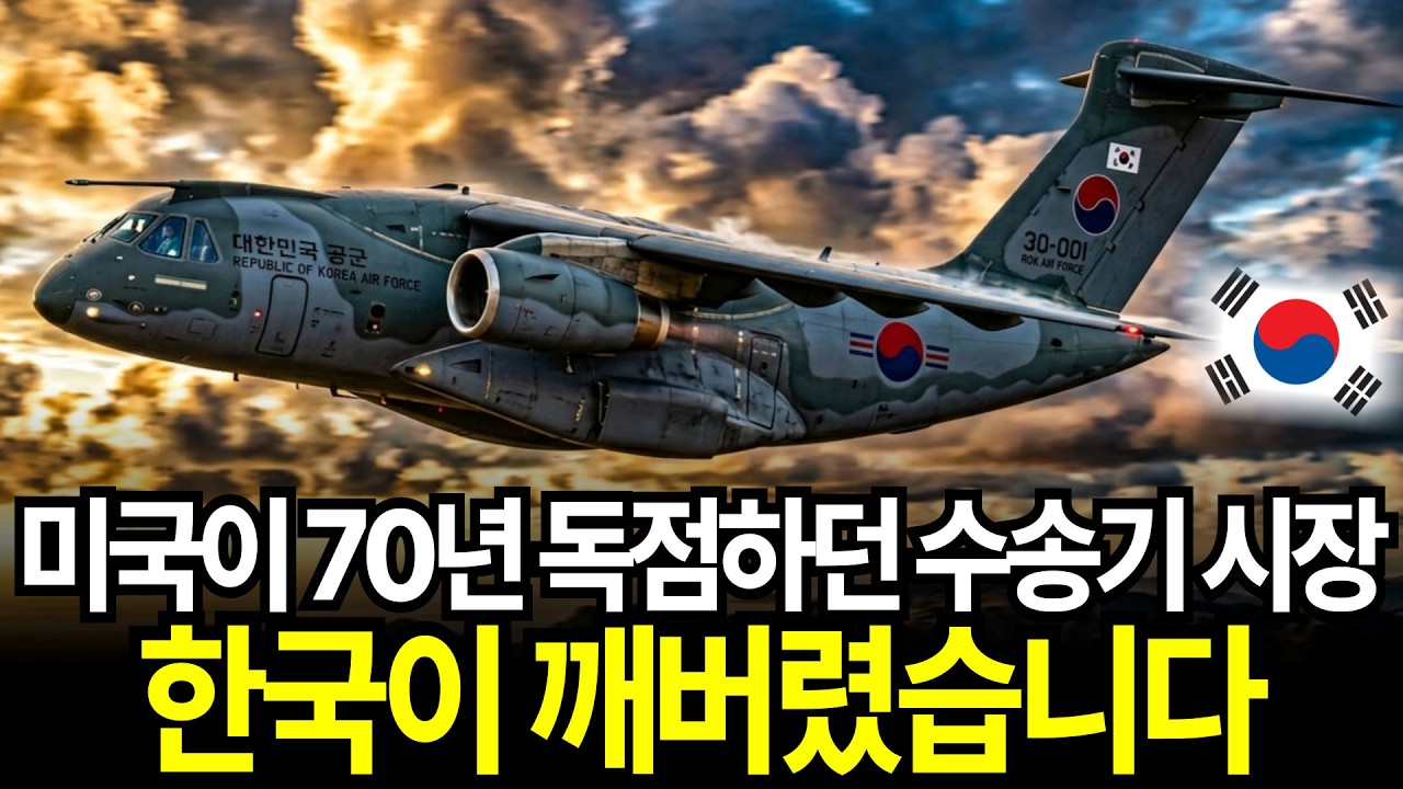 미국 록히드마틴이 70년간 독점하던 수송기 시장 한국이 판을 깨버렸습니다.
