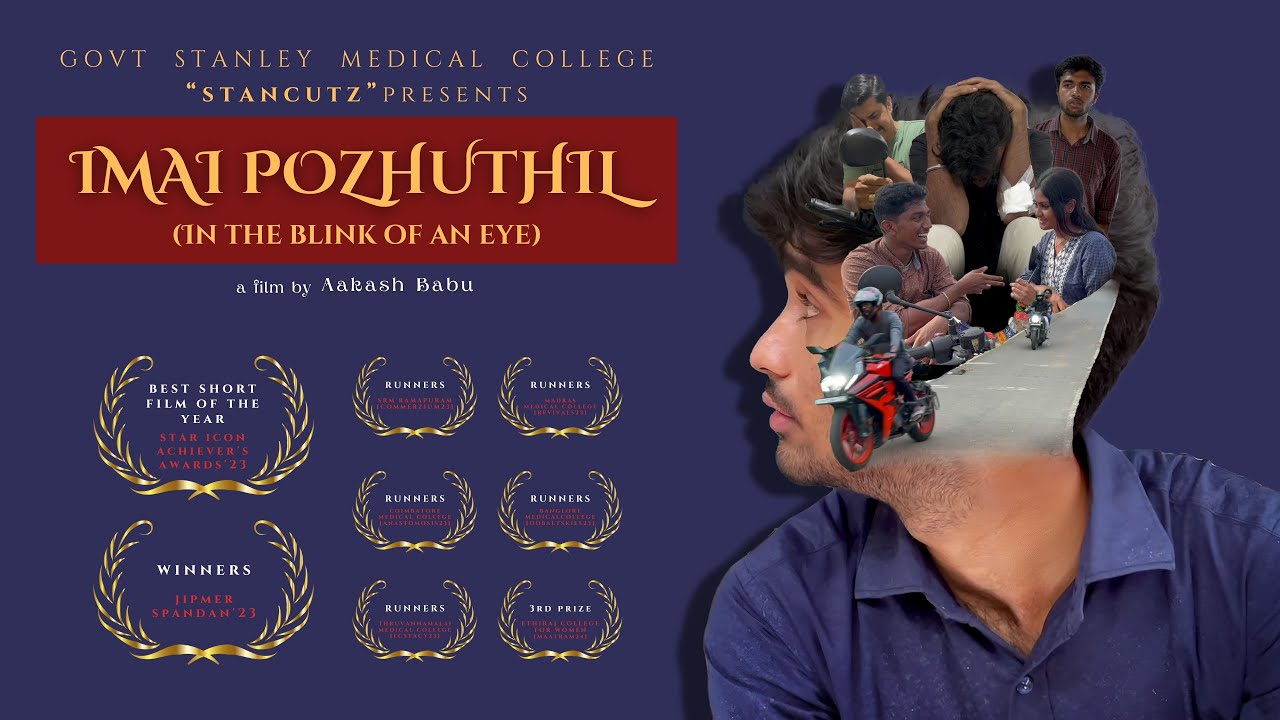 IMAI POZHUTHIL | Award winning tamil short film by Stanley medical college students | 