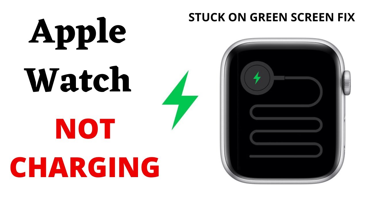 Apple Watch не заряжаются &mdash; решение проблемы зеленого экрана смерти.