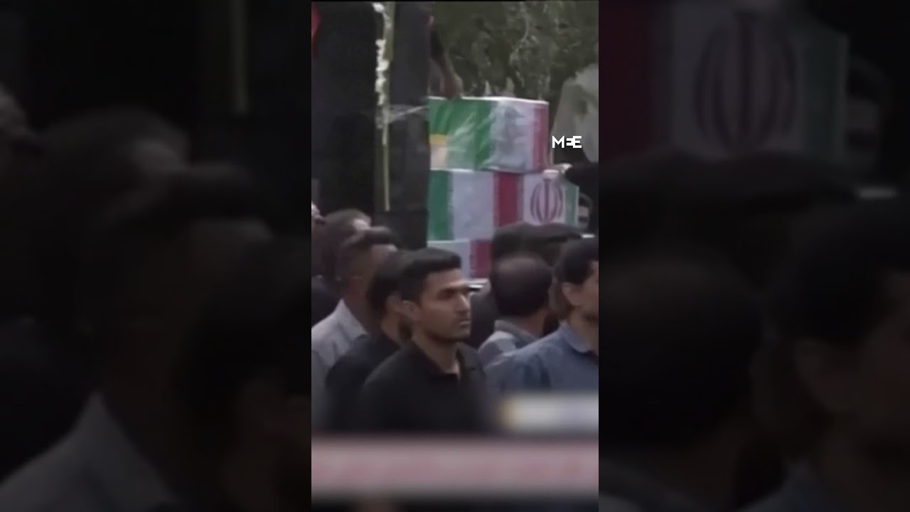Iranians held a funeral procession for 180 killed in US-Israeli strike on girls&rsquo; school