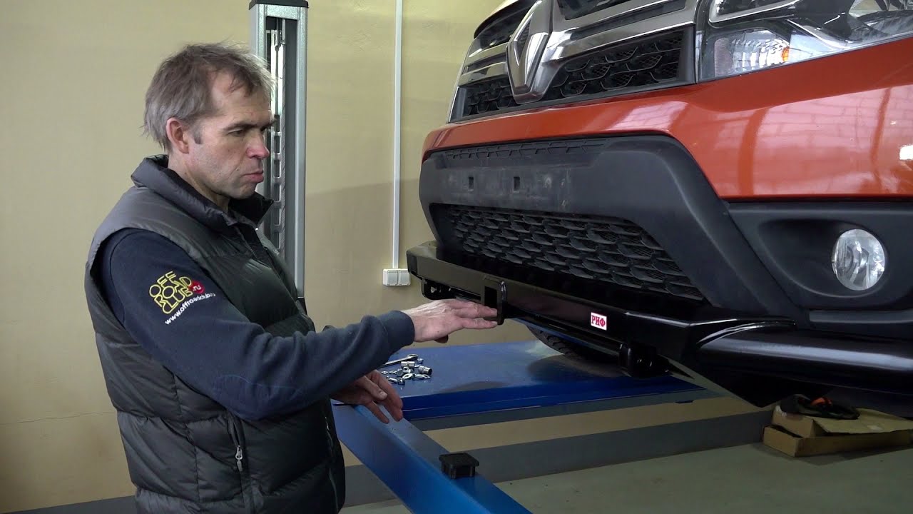 Новинка: силовой бампер для Renault Duster