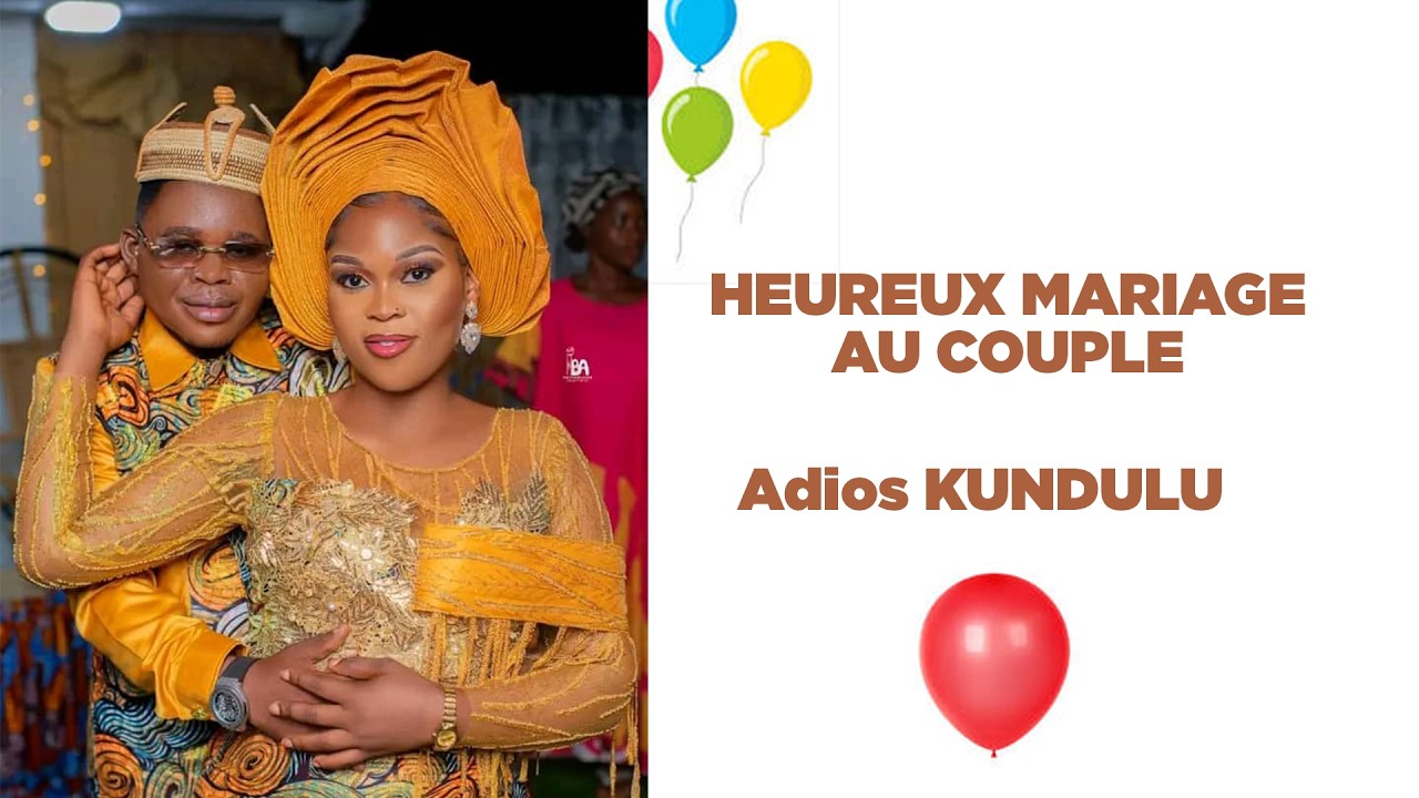 MARIAGE RELIGIEUX DU COUPLE  ADIOS KUNDULU DU 28 FEVRIER 2026 A NKAMBA NOUVELLE JERUSALEM
