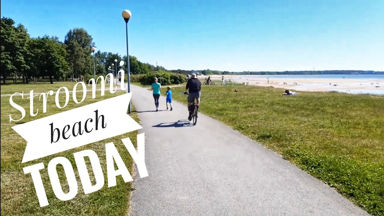 Stroomi beach today - Пляж Штромка - Stroomi rand täna