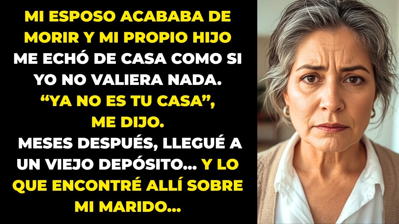 Cuatro días después del funeral, mi hijo me echó de mi propia casa — y descubrí que mi esposo...