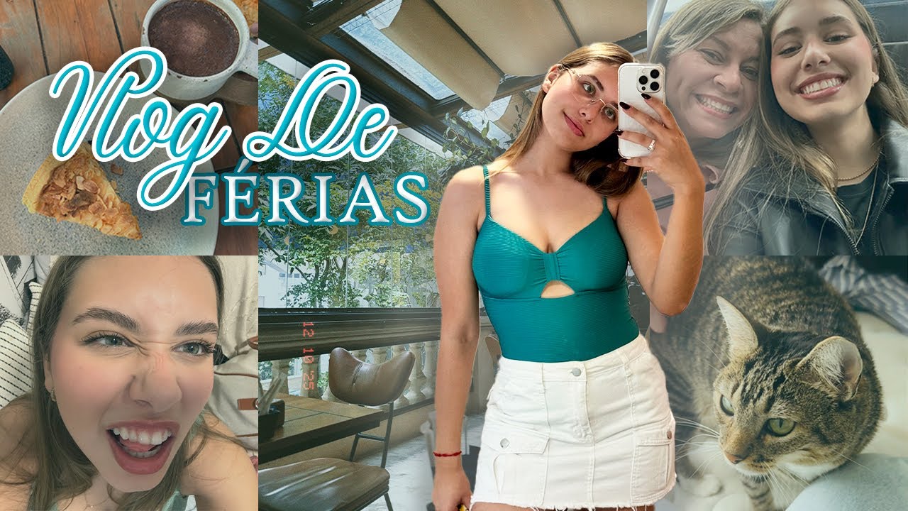 VLOG DE FÉRIAS | fiz uma depilação sozinha em casa e sai com as minhas primas!  - Luiza Vinco