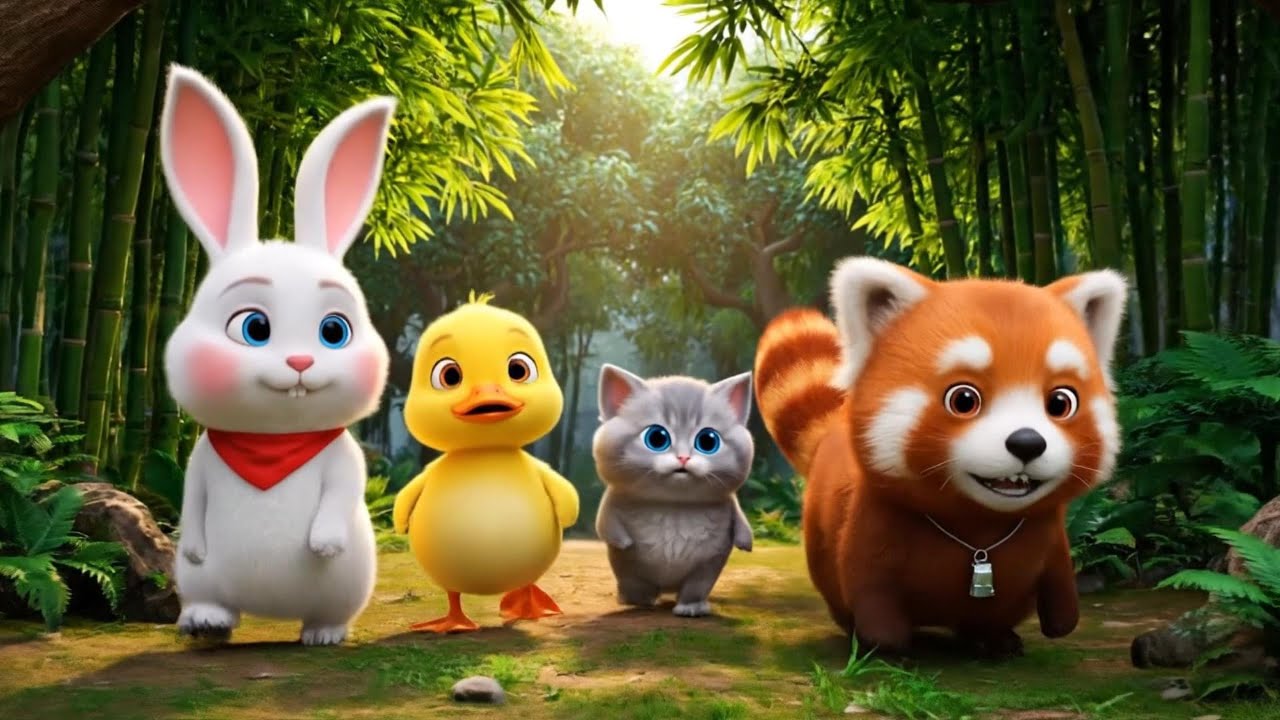 🐰🐤Roro, Dodo & Kiki: The Shy Red Panda & The Monster of Shadow Valley