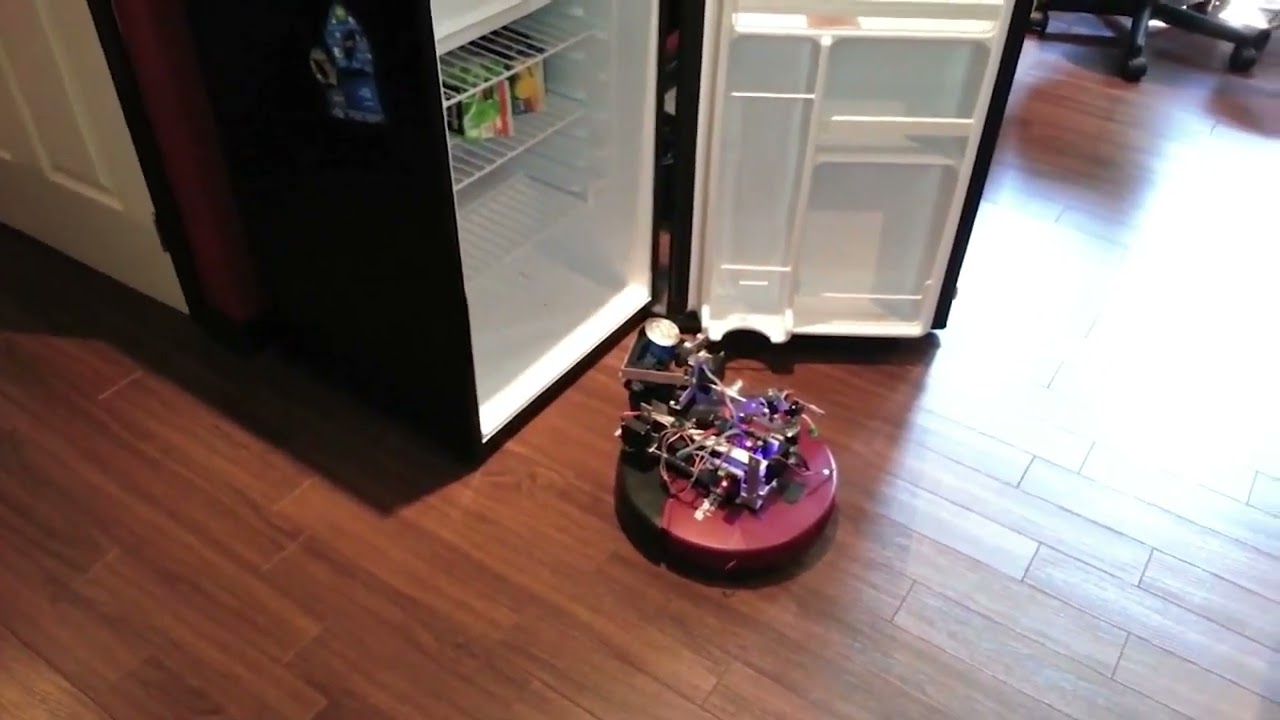 Rob's Robot Vacuum Brings Beer