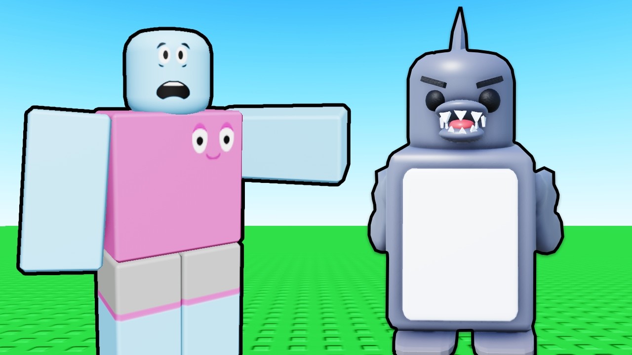 I tried Knockout on ROBLOX! (it's super fun)