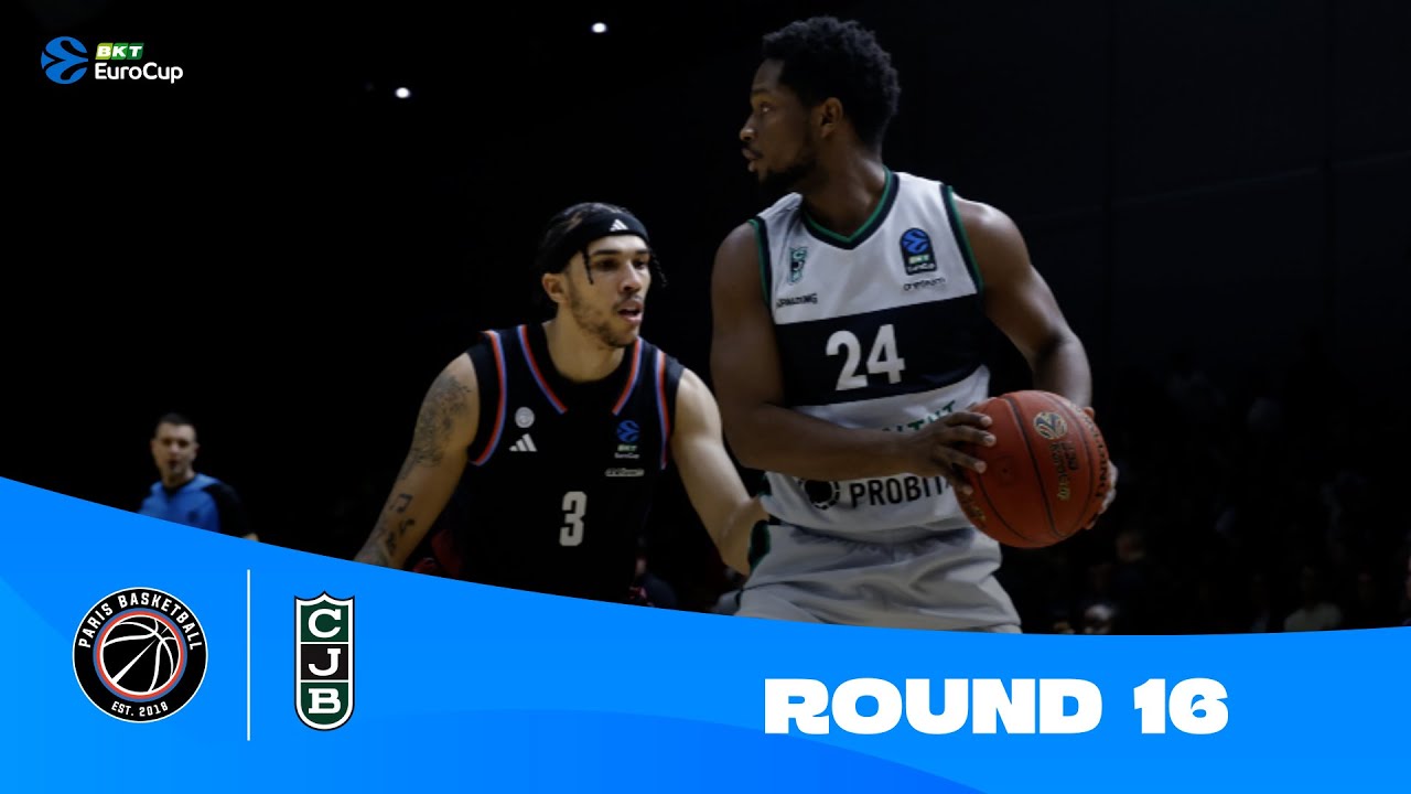 Paris Basketball-Joventut Badalona | Round 16 Highlights | 2023-24 BKT EuroCup
